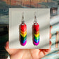 Rainbow Dragon Scales Earrings