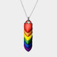Rainbow Dragon Scale Necklace