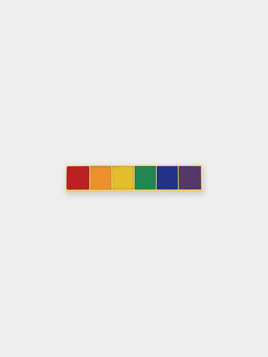 Rainbow Bar Pin