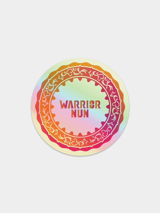 Warrior Nun Holographic Sticker
